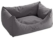 Legowiska dla psów - Hunter poduszka dla psa Gent antybakteryjna, 80 x 60 cm, szary - miniaturka - grafika 1