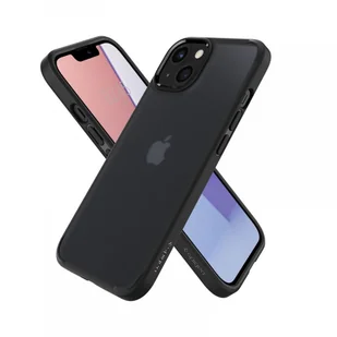 Spigen Etui Ultra Hybrid do iPhone 13 Matte Frost Black - Etui i futerały do telefonów - miniaturka - grafika 8