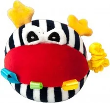 Hencz pluszowa piłka motoryczna - Zawieszki dla dzieci i niemowląt - miniaturka - grafika 2
