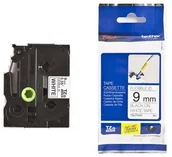 Taśmy do drukarek barwiące - Brother TZE-FX221 Taśma FLEXI 9mm, biała, czarny nadruk E671-98505_20131210104803 - miniaturka - grafika 1