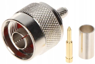 Wtyk zaciskany N-W/ZAC.RG-58 N-W/ZAC.RG-58 - Akcesoria do monitoringu - miniaturka - grafika 2