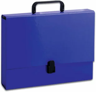 Tadeo Trading Teczka z rączką a4 kobaltowa - Szkolne artykuły papiernicze - miniaturka - grafika 2