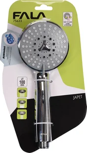 FALA Słuchawka prysznicowa Japet 3 funkcyjna z AIRinlet 75633 ZYSKAJ RABAT 30 ZŁ 75633 - Słuchawki prysznicowe - miniaturka - grafika 2