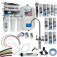 Uzdatniacze wody - RO8 Filtry Wody Odwrócona Osmoza Pompa Kranik FX02 - miniaturka - grafika 1