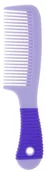 Szczotki i grzebienie do włosów - INTER-VION Grzebień Do Włosów z Gumową Rączką - miniaturka - grafika 1
