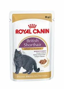 Royal Canin bytówka British Shorthair Adult saszetka 12x85g Sos) 16450-uniw - Mokra karma dla kotów - miniaturka - grafika 2