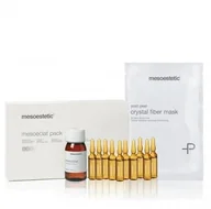 Pozostałe kosmetyki - Mesoestetic Mesoestetic Mesoeclat Pack Zestaw zabiegowy (10x5ml + 50ml) 10-0973 - miniaturka - grafika 1