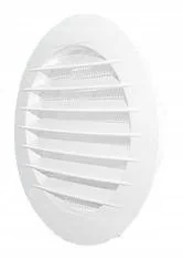 Parkanex Okrągła Z Siatką 100MM Biała - Kratki wentylacyjne - miniaturka - grafika 2