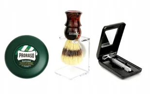 Tradycyjne Golenie pędzel + maszynka Zestaw - Pędzle do golenia - miniaturka - grafika 22