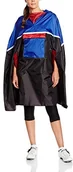 Akcesoria turystyczne - Fischer ponczo deszczu Deluxe, 86300, niebieski, jeden rozmiar 86300_blau/schwarz/rot_One Size - miniaturka - grafika 1