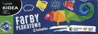 Derform Farby plakatowe 12 kolorów x 20ml - Farby i media malarskie - miniaturka - grafika 2