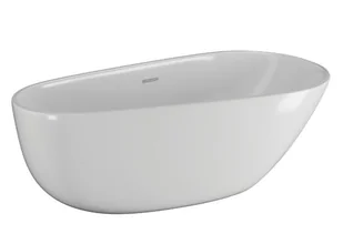 Polimat Shila Wanna wolnostojąca 170x85 cm biała 00226 - Wanny - miniaturka - grafika 2