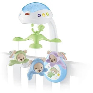 Fisher Price Karuzela z misiami CDN41 - Karuzele dla niemowląt - miniaturka - grafika 12