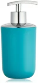 Mydelniczki i dozowniki mydła - Wenko Dozownik do mydła Brasil, turkusowy, 8x16,5 cm - miniaturka - grafika 1