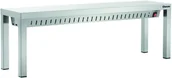 Szafy i witryny grzewcze - Bartscher Nadstawa pojedyncza, grzewcza 2000x300x400 mm | 112201 112201 - miniaturka - grafika 1