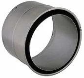 Kominy i akcesoria - Kamino-Flam 331855 oszewka ścienna, podwójna, 1 mm,  150 mm - miniaturka - grafika 1