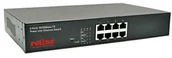 Switche - Rotronic ROLINE PoE 10 100 Switch 8 X 8 X 48,26 cm 19 cale 21.13.1191 - miniaturka - grafika 1