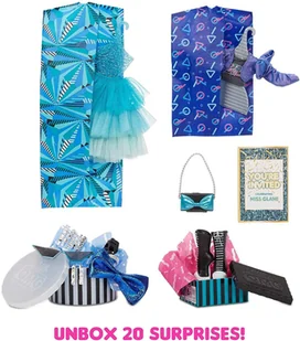 MGA Entertainment LOL Surprise LOL Surprise OMG Birthday Miss Glam lalka urodzinowa 576365 KUP Z DOSTAWĄ TEGO SAMEGO DNIA DO NAJWIĘKSZYCH MIAST 0000045190 - Lalki dla dziewczynek - miniaturka - grafika 4