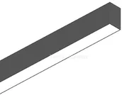 Lampy sufitowe - Ideal Lux Plafon LED Fluo Wide 3000 K kol czarny 192567) - miniaturka - grafika 1