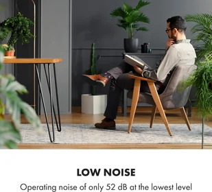 Klarstein Metrobreeze New York Smart 7k, klimatyzator przenośny, 7000 BTU/2,1 kW, klasa efektywności energetycznej A, pilot zdalnego sterowania DXJ2-MtrbrzNYSmrt7BL - Klimatyzatory - miniaturka - grafika 11