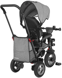 LIONELO Tris 2w1 Stone grey - Rowerki trójkołowe - miniaturka - grafika 3