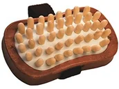 Pozostałe kosmetyki - Croll & Denecke crollius & denecke 60093 Cellulite szczotka ręcznie z wypustkami drewniane 60093 - miniaturka - grafika 1
