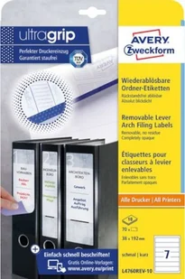 Zweckform etykiety na grzbiet teczki 38 x 129 mm białe 70 szt twm_954356 - Etykiety samoprzylepne i bloki etykiet Zweckform etykiety na grzbiet teczki 38 x 129 mm białe 70 szt twm_954356 - Etykiety samoprzylepne i bloki etykiet - miniaturka - grafika 1