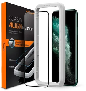 Spigen Szkło Align Master Glas.tR FC do Apple iPhone X/Xs/11 Pro black AGL00114 - Szkła hartowane na telefon Spigen Szkło Align Master Glas.tR FC do Apple iPhone X/Xs/11 Pro black AGL00114 - Szkła hartowane na telefon - miniaturka - grafika 1