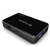 Huby USB - Transcend Hub USB Transcend TS-HUB3K 4 USB 3.0 z zasilaczem czarny - miniaturka - grafika 1