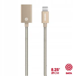 Kanex przejściówka DuraBraid Aluminium z USB-C na USB 3.0 typ A (Gold) - Adaptery i przejściówki - miniaturka - grafika 5