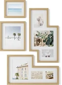 Ramki na zdjęcia - Umbra Ramki na zdjęcia Mingle jasne drewno 4 szt. 1015592-1104 - miniaturka - grafika 1