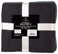Koce - Euromat Koc Polarowy Milutek Czarny 14334 - miniaturka - grafika 1