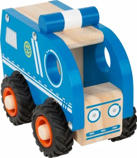 Small Foot Small Foot Wóz policyjny pojazd drewniany 11077 - Samochody i pojazdy dla dzieci - miniaturka - grafika 4