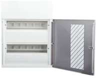 Rozdzielnie elektryczne - Schneider Electric Polska sp. z o.o. Rozdzielnica modułowa 2x12 natynkowa IP40 drzwi przezroczyste Mini Pragma MIP12212T - miniaturka - grafika 1