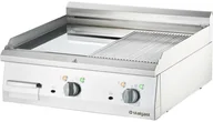 Piece, kotły  i płyty grzejne gastronomiczne - Stalgast Płyta grillowa podwójna elektryczna gładko-ryflowana - miniaturka - grafika 1