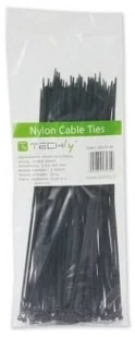 Wentronic Odporny na warunki atmosferyczne zestaw opasek kablowych Nylon 200 X 2,5 MM czarne; 100 ST na, czarny 4040849170690 - Pozostałe akcesoria sieciowe - miniaturka - grafika 6
