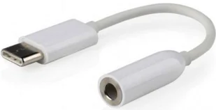 Gembird Kabel audio mini Jack żeński/3.5mm/USB/CM/biały AKGEMAJ00000014 - Adaptery i przejściówki - miniaturka - grafika 2