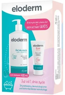 POLPHARMA Eloderm balsam nawilżający 400 ml + krem aktywny od 1 dnia życia 75 ml GRATIS ! - Kremy dla dzieci - miniaturka - grafika 3