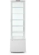 Szafy i witryny chłodnicze - Hendi Witryna chłodnicza 280 l biała 233696 - miniaturka - grafika 1