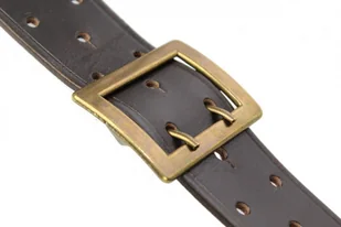 PolskaGalanteria.pl Klamra Do Pasa Wojskowego 45 mm Metalowa Solidna Złota - Paski - miniaturka - grafika 2