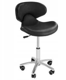 Physa Krzesło kosmetyczne Physa Andria - czarne Andria Black Andria Black - Krzesła i taborety kosmetyczne - miniaturka - grafika 2