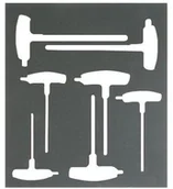 Narzędzia warsztatowe - Bahco MODUŁ ff1 °F1007 śrubokręt Torx z uchwytem typu T 2/3, 7-częściowy (FF1F1007) - miniaturka - grafika 1