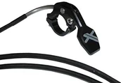 Akcesoria rowerowe - XLC dostęp za pośrednictwem technologii dźwignia elock łącznie z linką do podnoszenia, czarna, 2502069655 2502069655_Schwarz - miniaturka - grafika 1