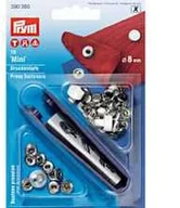 Artykuły kaletnicze - PRYM Zestaw zatrzaski 8mm Mosiądz przyrząd PRYM 5016 - miniaturka - grafika 1