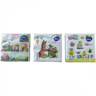 AHA Serwetki Wielkanocne Nr WN17-072 20 szt. - Chusteczki higieniczne - miniaturka - grafika 2