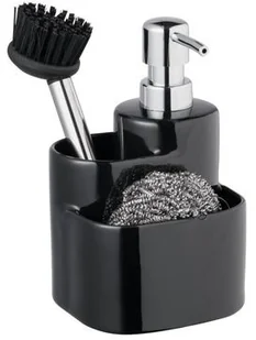 Kompaktowy dozownik 4 KITCHEN czarny zestaw 3 el. 07674 - Mydelniczki i dozowniki mydła - miniaturka - grafika 2