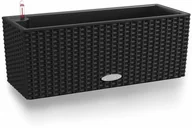 Donice - Lechuza Doniczka BALCONERA Cottage 50 grafitowy czarny - miniaturka - grafika 1