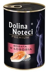 Dolina Noteci Premium dla kota bogata w łososia 12x400g - Mokra karma dla kotów - miniaturka - grafika 2