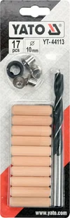 Yato ZESTAW DO POŁĄCZEŃ KOŁKOWYCH FI 10 MM YT-44113 YATO ZYSKAJ RABAT 30 ZŁ YT-44113 - Inne mocowania - miniaturka - grafika 2