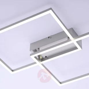 Leuchten Direct Plafon aluminium 35W LED z pilotem - Plazas 2 - Lampy sufitowe - miniaturka - grafika 5